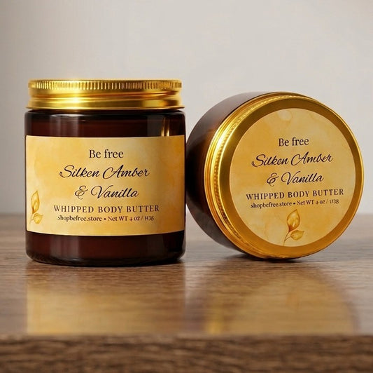 Silken Amber & Vanilla Whipped Body Butter