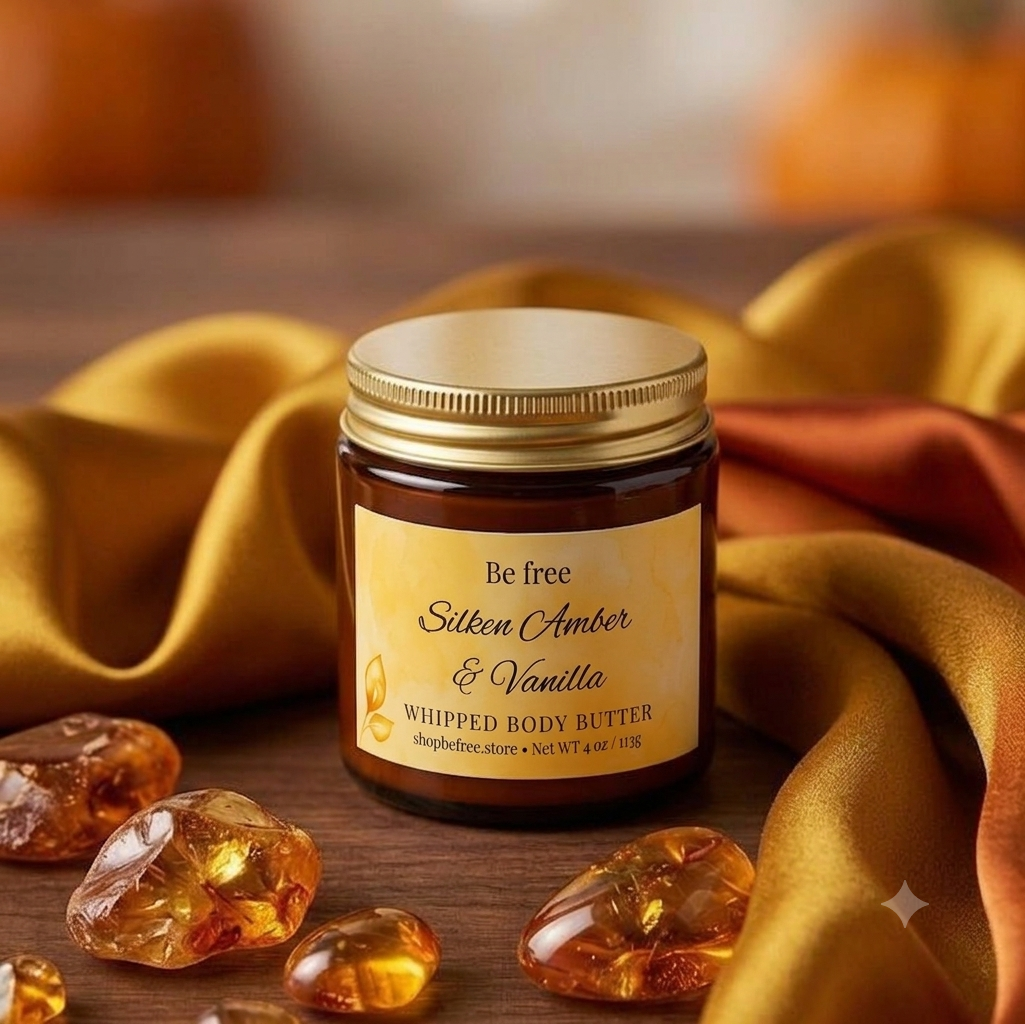 Silken Amber & Vanilla Whipped Body Butter