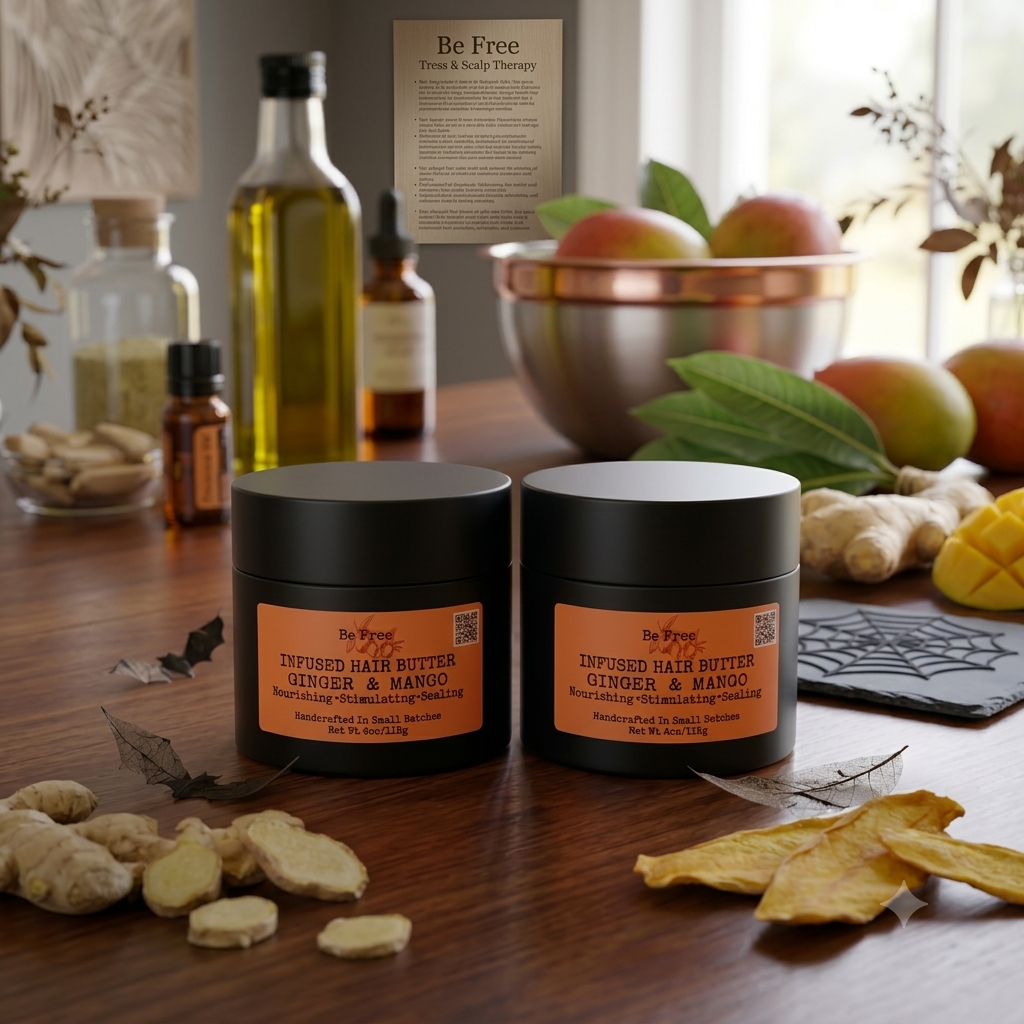 Infused Ginger & Mango Hair Butter